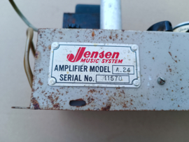 Tube Amplifier/ A24 (Jensen J80/ AMi) 1957