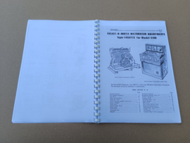 Service Manual (Seeburg S100/Phonojet) Repro NEW !!!