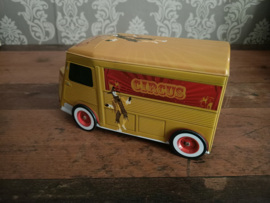 Tin Toy: Citroen HY/ Bus/ Oldtimer (20cm) Circus