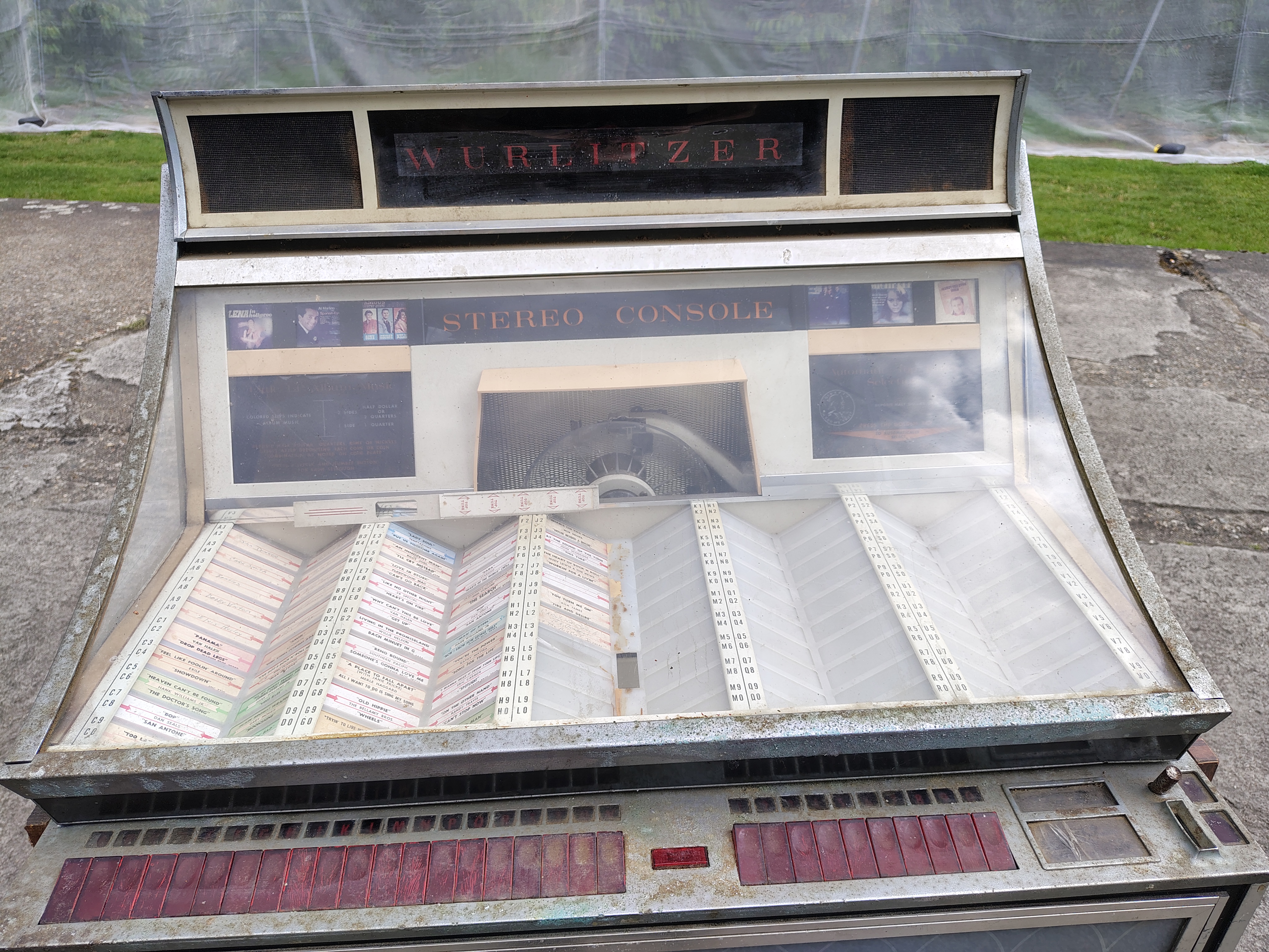 Wurlitzer 3000 (1966)  jukebox (Only For Parts)