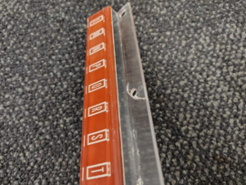 Insert And Letter L-V / Keyplate (Rock-Ola/  425/ Grand - Prix)