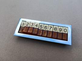 Push Button Panel (Seeburg KD-200)