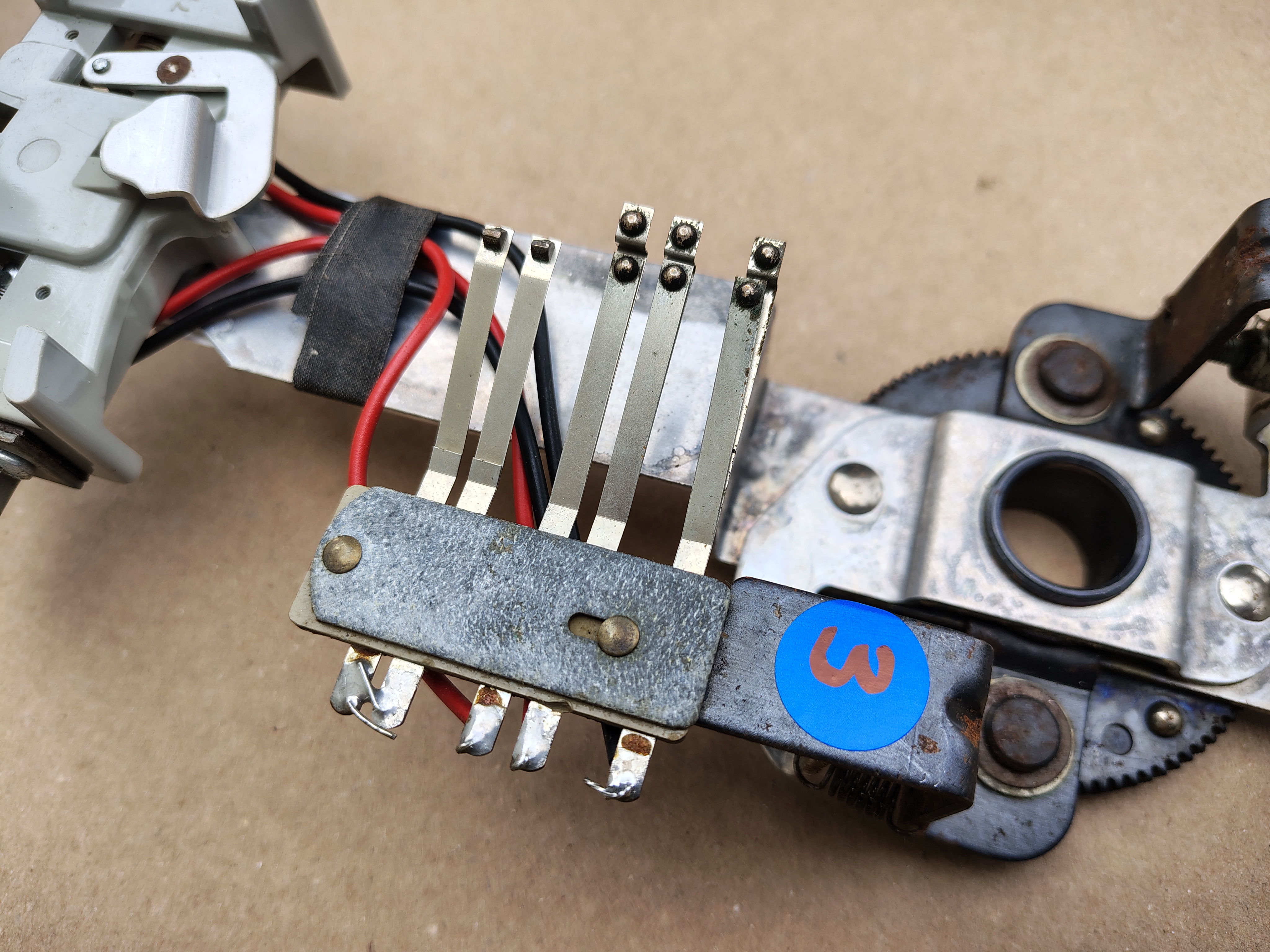 Write-in Carriage/ Selector / Mechanism (Rock-Ola 448)