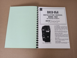Installation & Parts Manual (Rock-ola 1464) REPRO !!!
