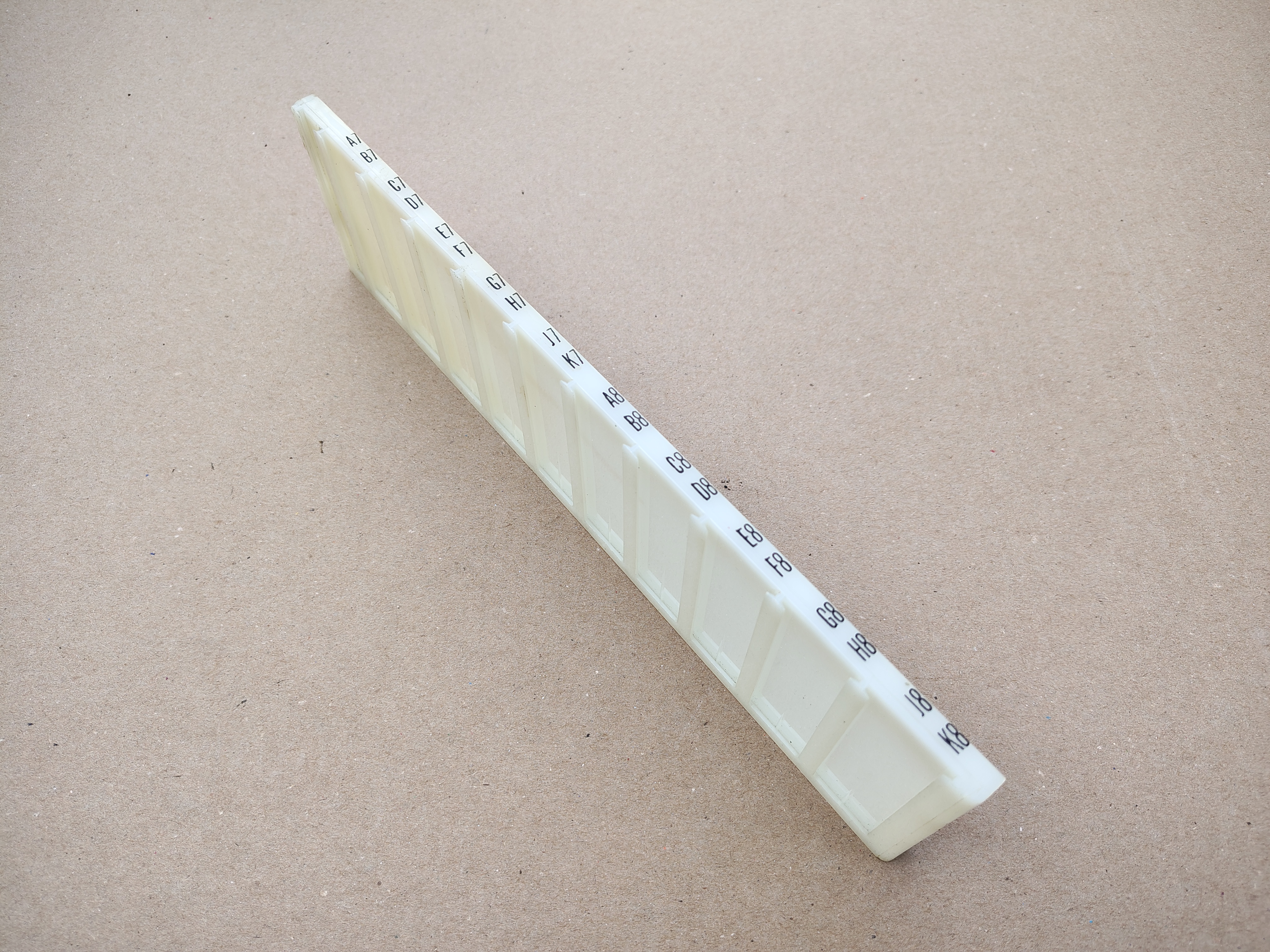 Program Holder " A7/ K8 " (Rock-ola 414/ Capri II (1964)