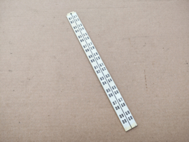 Program Holder Strip/ " B1 - D0 " (Wurlitzer 3100/3200)