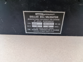 Dollar Biljet validator (DBV2) Seeburg Div
