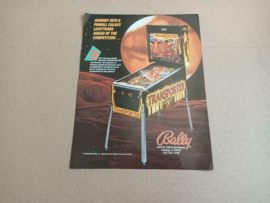 Flyer: Bally Transporter (1989) Flipperkast