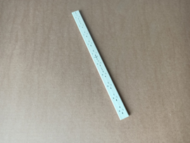 Program Holder Strip "1F/9H"  (Wurlitzer 3500 Zodiac)