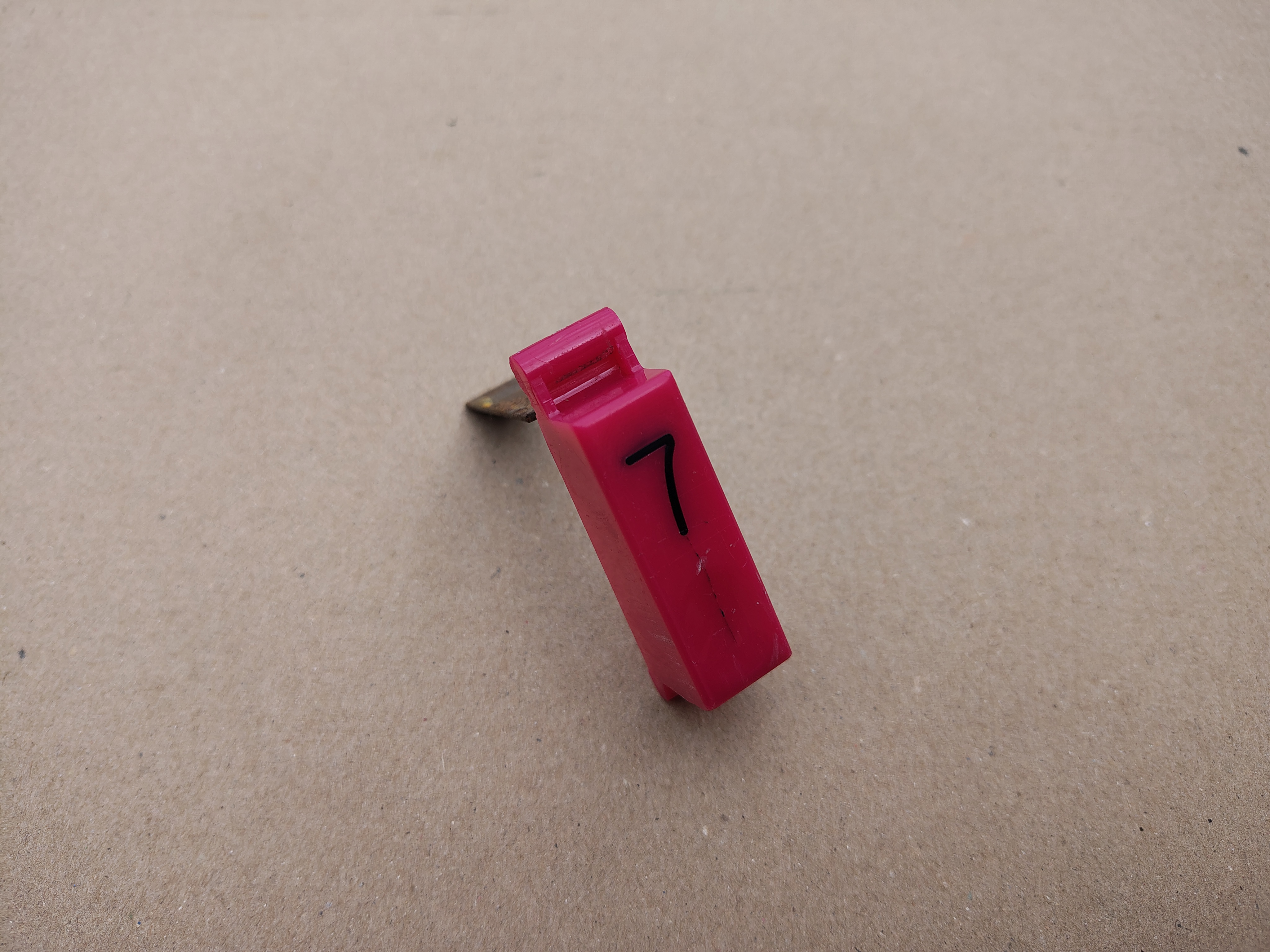 Push Button " 7 "  (Rock-ola 414/ 418S (1964)