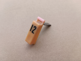 Push Button "12"  (Rock-ola Tempo 2/ 1478)