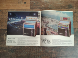 Flyer/ Folder: Wurlitzer Lyric (1967) jukebox