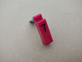 Push Button " 7 "  (Rock-ola 404/ Capri)