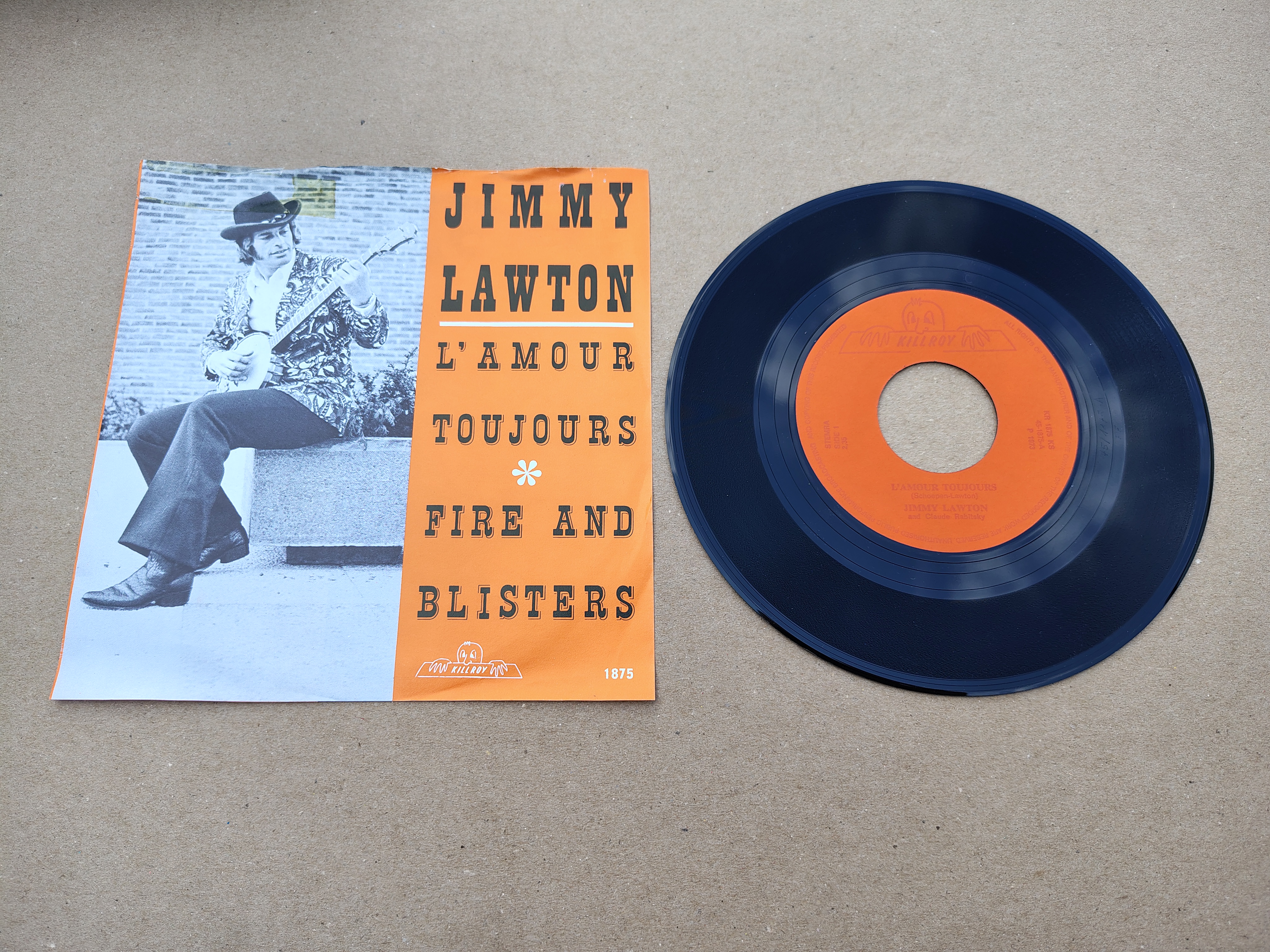 7" Single: Jimmy Lawton - L' Amour Toujours (1973)