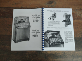 Service Manual: (Wurlitzer 2104) 1957 NEW !!! REPRO !!