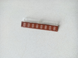 Insert And Numbers 1-8 Keyplate (Rock-Ola 425 Grand Prix)
