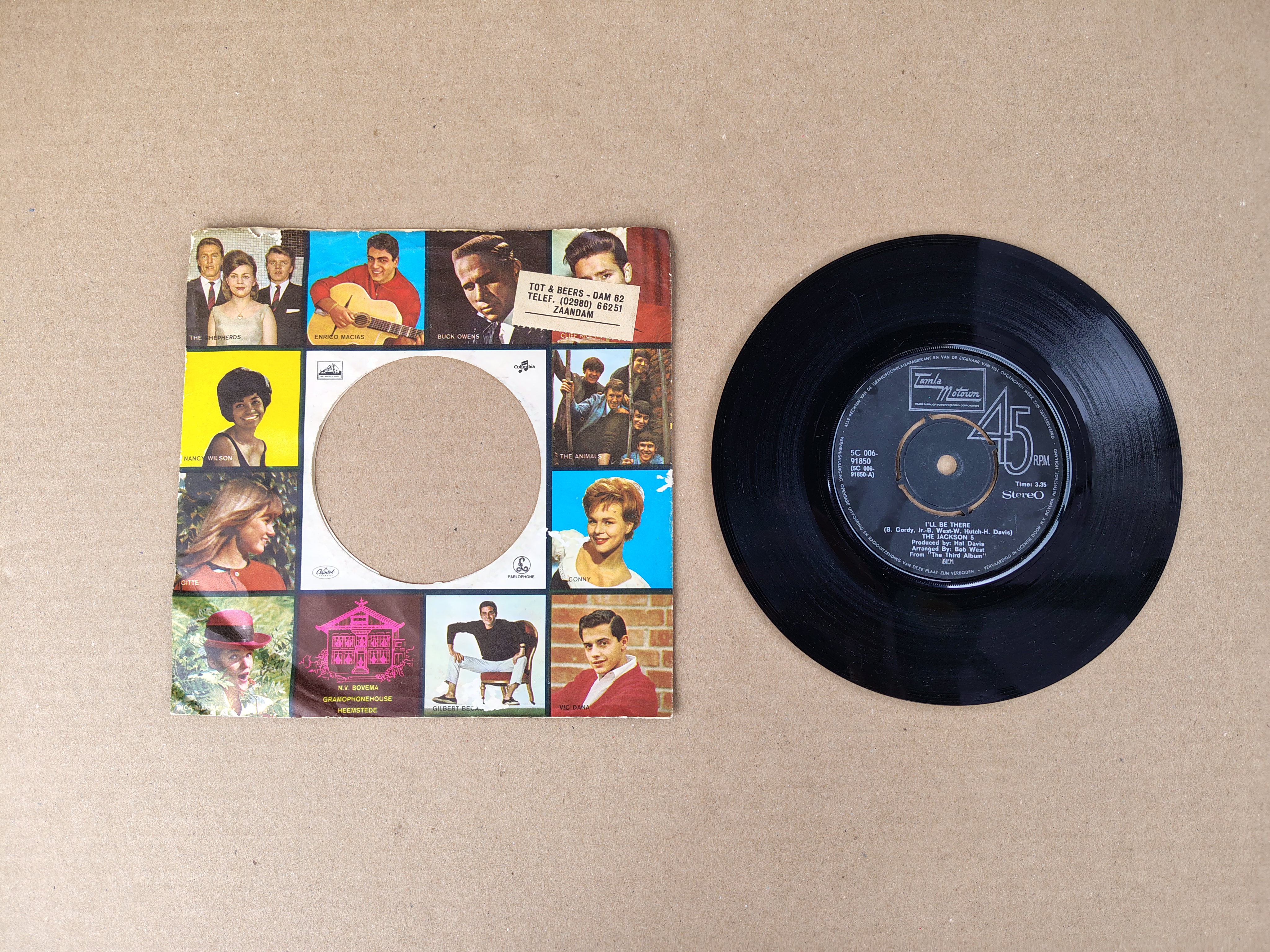 7" Single: The Jacson 5 - I'll Be There (1980)