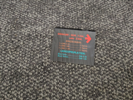 Pricing Plastic/ Germany (Seeburg/Div)