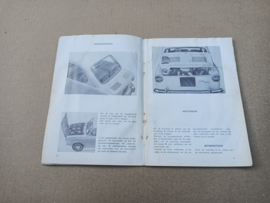 Instruction Book: Instructieboekje: Fiat 850E Special (1971) Belgium