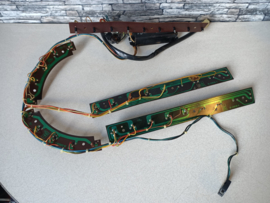 Light Boards + Cable Three Complete + Trafo (Seeburg Mardi Gras/ STD4)
