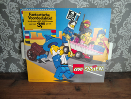 Kartonnen Reclame Plaat: Lego System (1995)