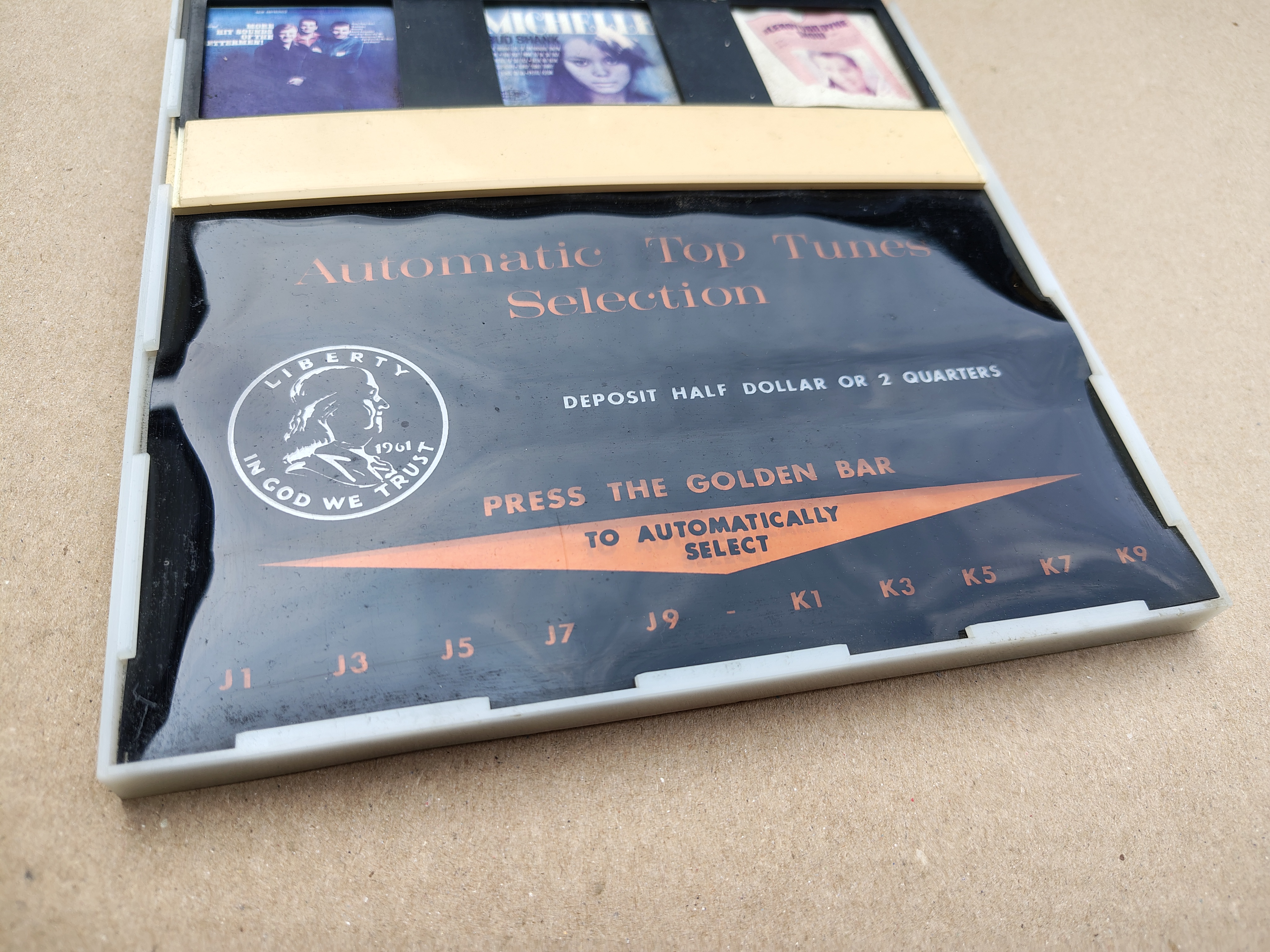 Single Cover/ Inside (Wurlitzer 3000/ 3010)