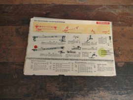 Catalogus: Marklin HO Treinen/ jaren 60