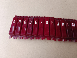 Pusch Buttons/ Letter/ Set (Rowe-AMi/ JAL200/Tropicana JBM)