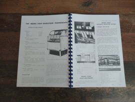 Service Manual (Wurlitzer 2204) New !!!