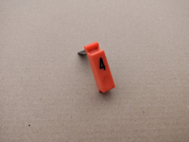 Push Button " 4 " (Rock-ola Tempo 1/ 1468)