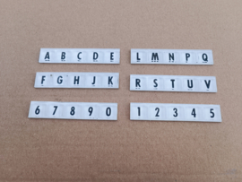 Letter Strip/ Key Switch Panel/ Set (Wurlitzer 2700)