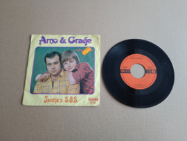 7"Single: Arno & Gradje - Jantje's S.O.S (1976) Telstar 2790