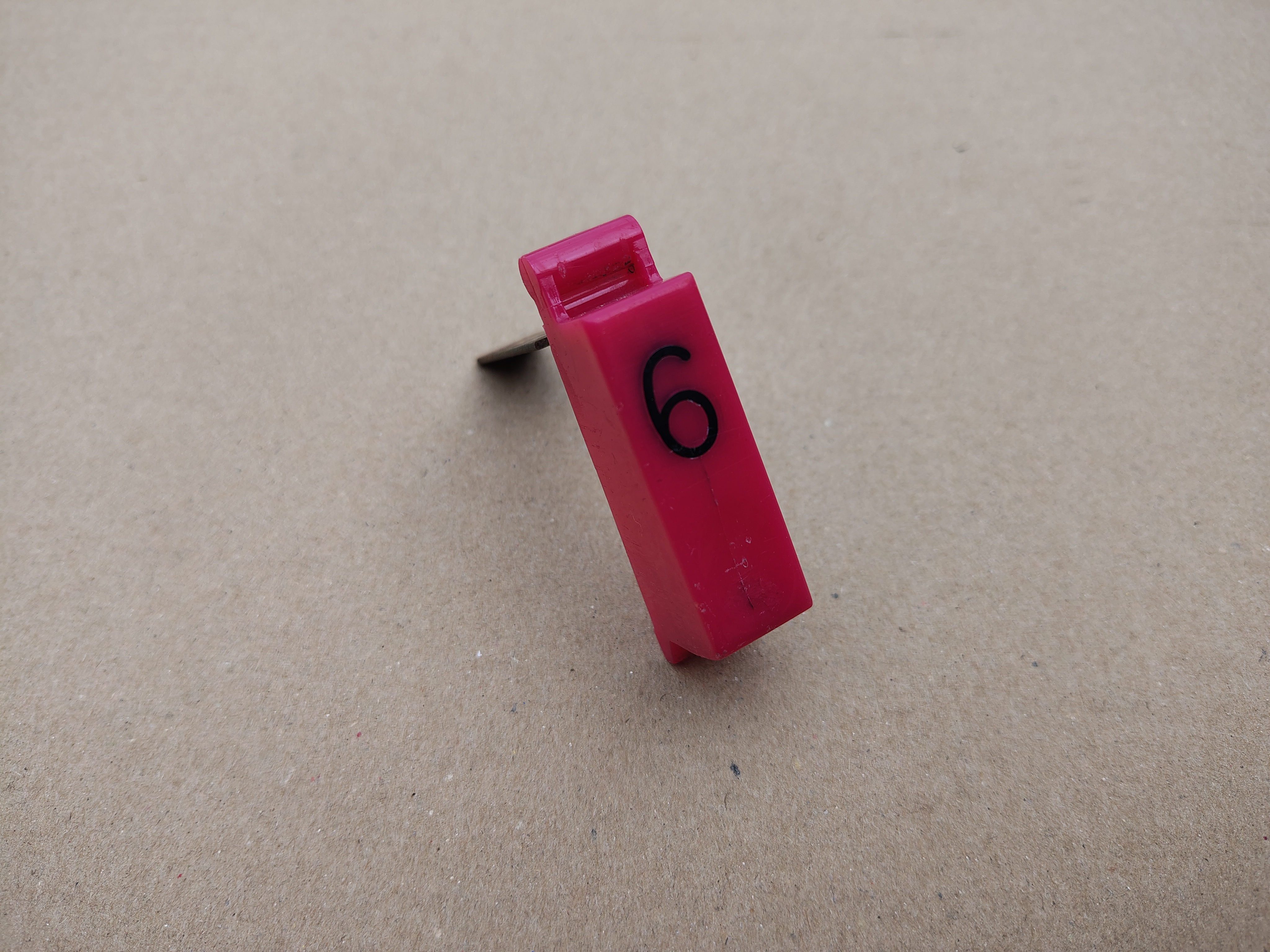 Push Button " 6 "  (Rock-ola 414/ 418S (1964)