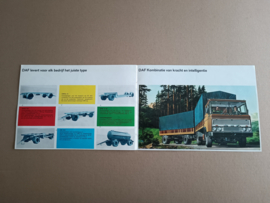Folder/ Flyer: DAF 2600/ Truck And Trailers (1973)