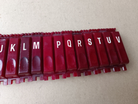 Pusch Buttons/ Letter/ Set (Rowe-AMi/ JAL200/Tropicana JBM)