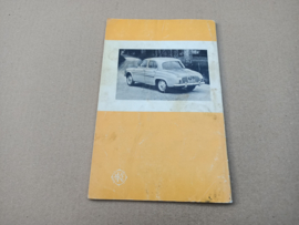 Instruction Book/Vraagbaak: Renault Dauphine (1963-1966) Neterlands