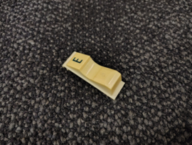 Push Button/ " E " (NSM Prestige) White