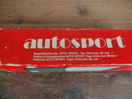 Uitlaat Sierstuk/ 60MM / Universeel / Oldtimer / NIEUW !!