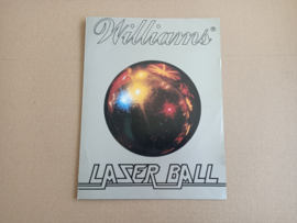 Flyer/ Folder: Williams - Laser Ball (1979) Flipperkast