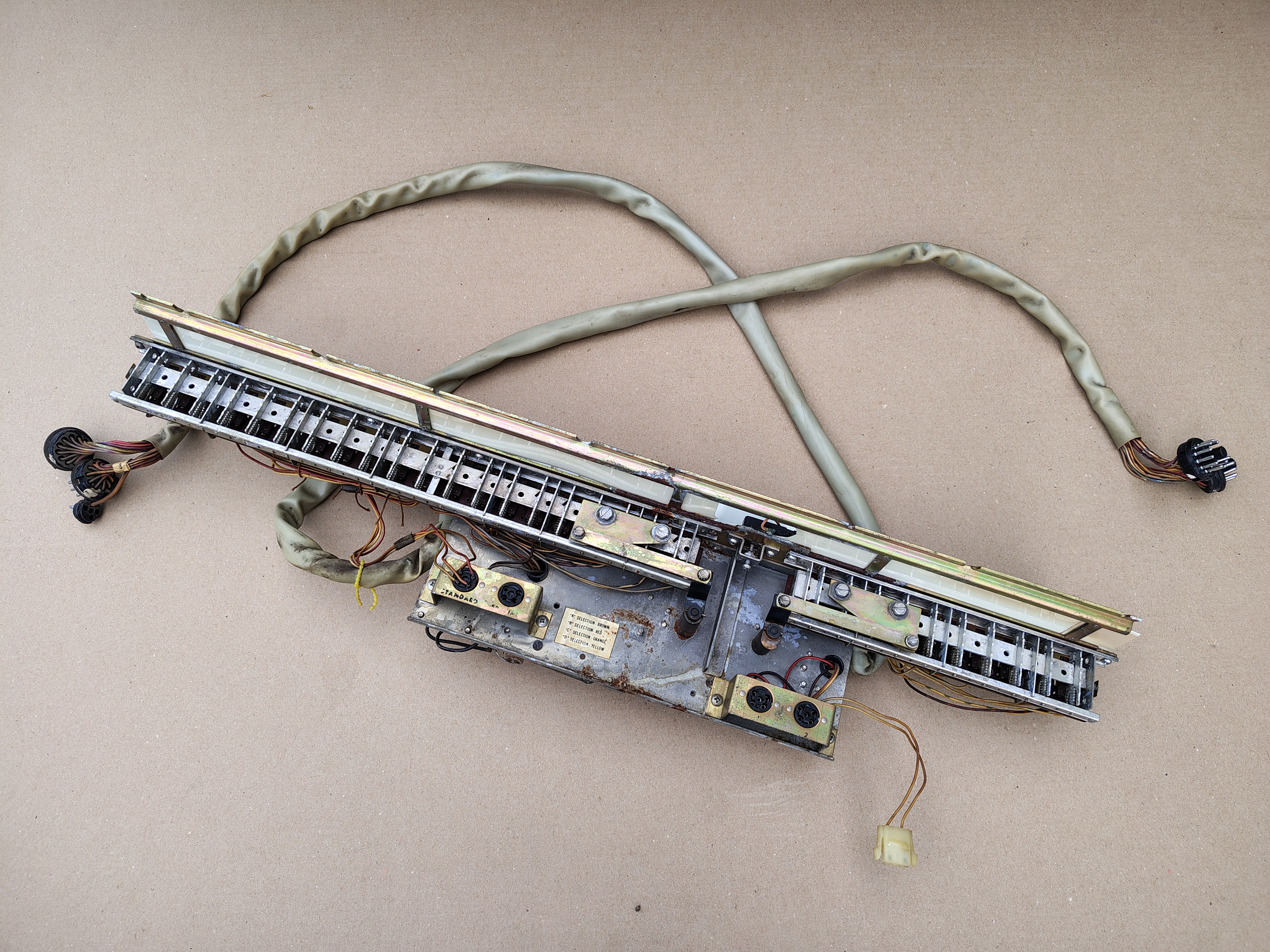 Push Button Panel (Wurlitzer 3000)