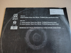 Vinyl LP: U2 - Even Better Than The Real Thing/ Mix (1992)