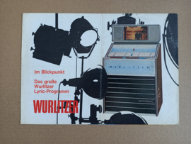 Flyer/ Folder: Wurlitzer Lyric (1964) jukebox