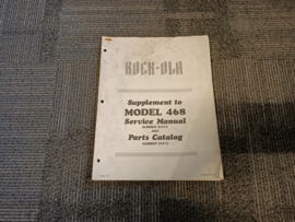 Service Manual / Parts Catalogus (Rock-ola 468)