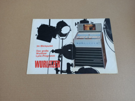 Flyer/ Folder: Wurlitzer Lyric (1964) jukebox