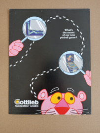 Flyer: Gottlieb Pink Panther (1980) Flipperkast