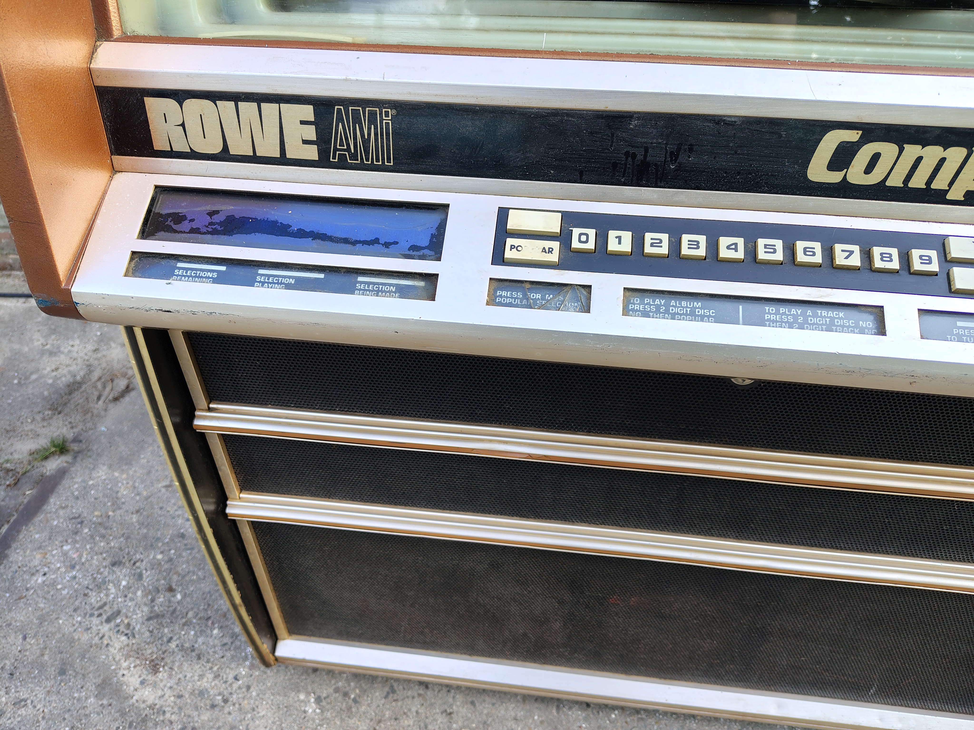 Rowe-Ami CD-100A/ laserstar (1991) jukebox /Opknapper !!!