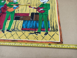 Thee doek The Beatles (1964) Verry Rare !!! (Green)