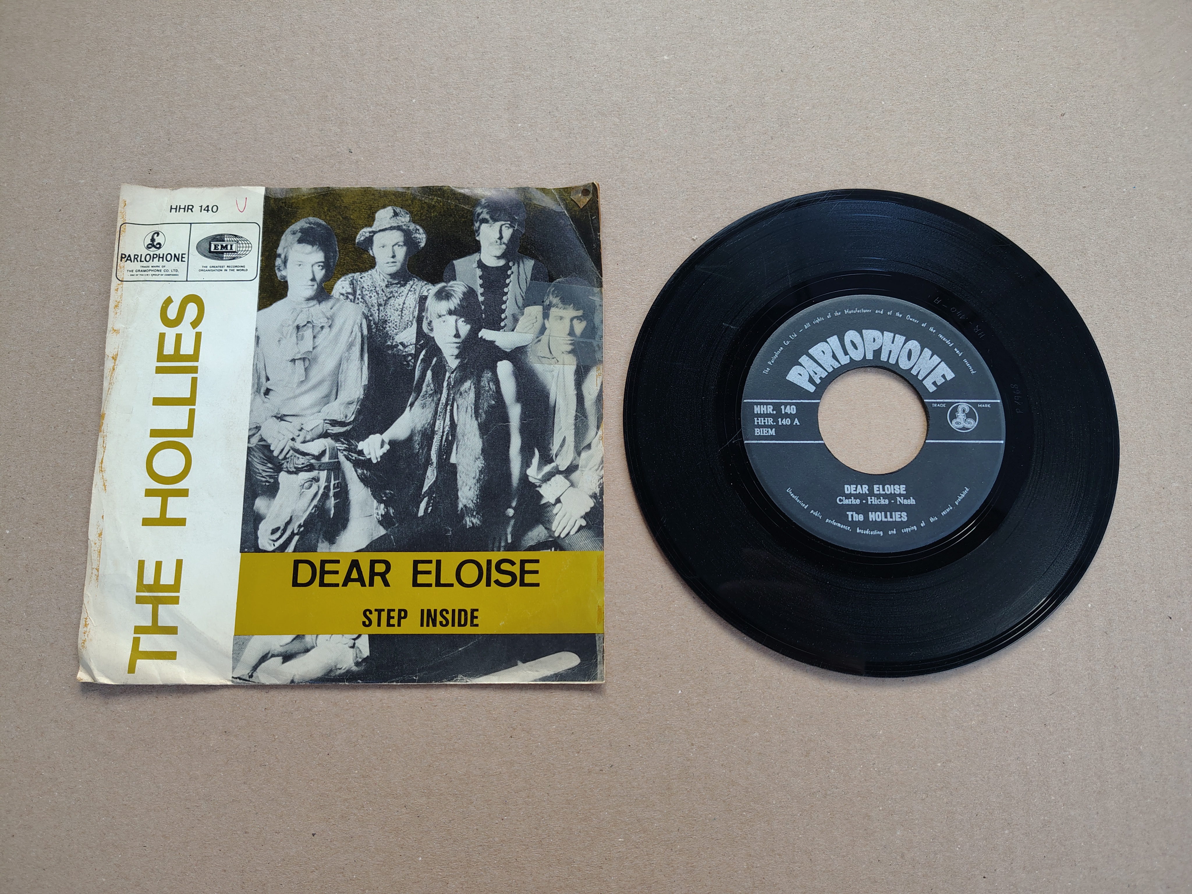 7" Single: The Hollies - Dear Eloise (1968)
