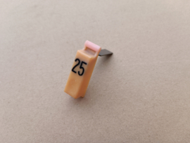 Push Button "25"  (Rock-ola Tempo 2/ 1478)