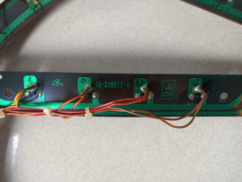 Light Boards + Cable Three Complete  (Seeburg Mardi Gras/ STD4)